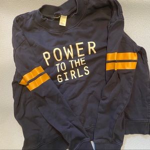 Power to the Girls Sweatshirt
